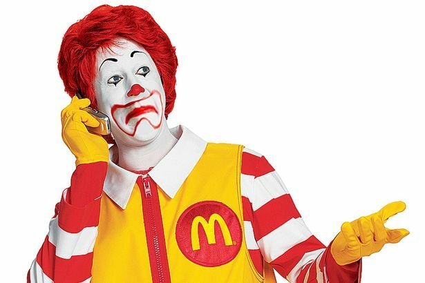 Ronald McDonald, il clown della catena di ristorazione