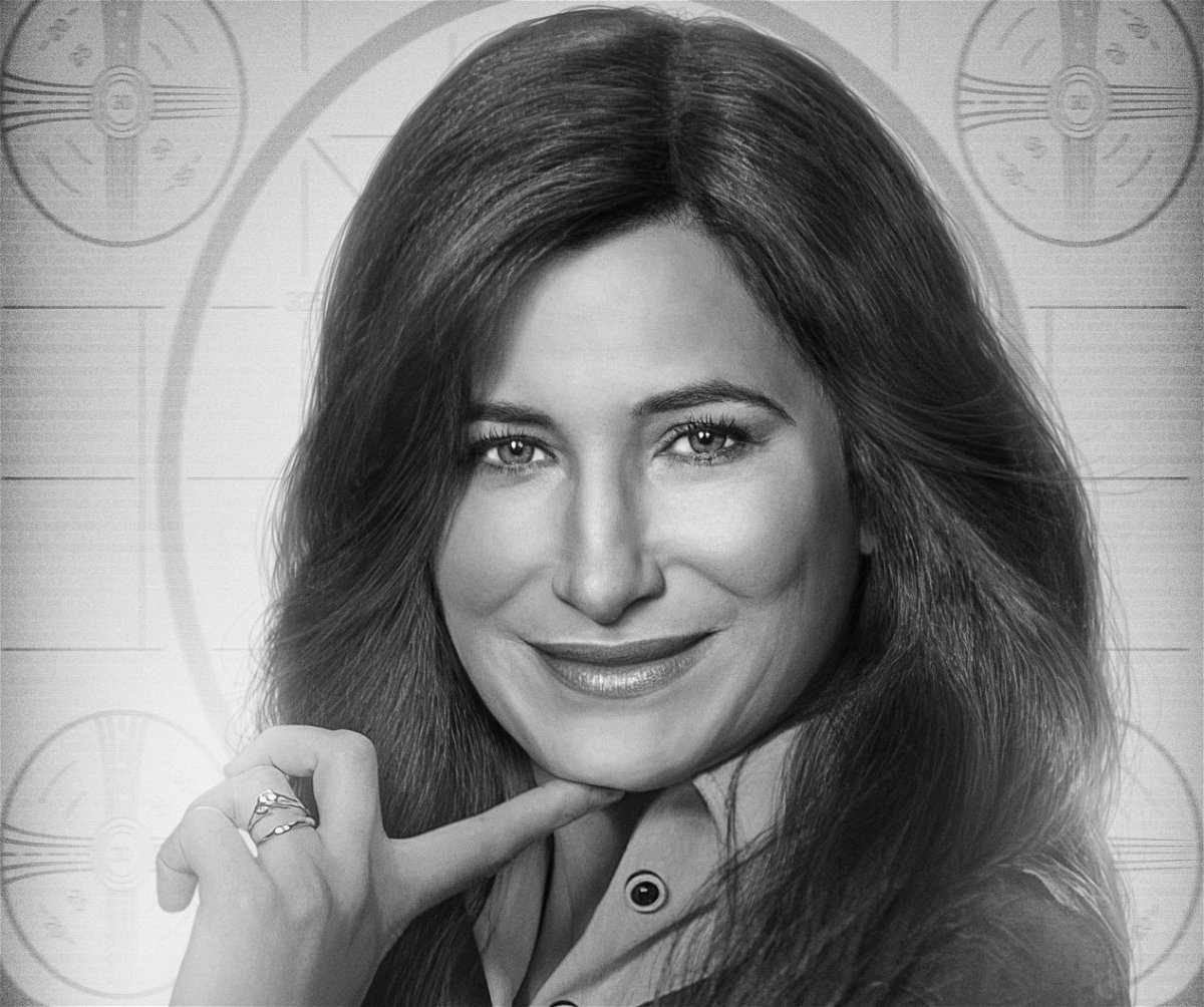 Kathryn Hahn come Agnes in WandaVision
