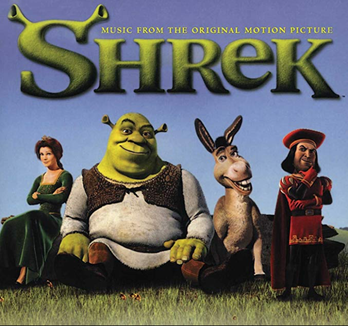 La copertina della colonna sonora Shrek