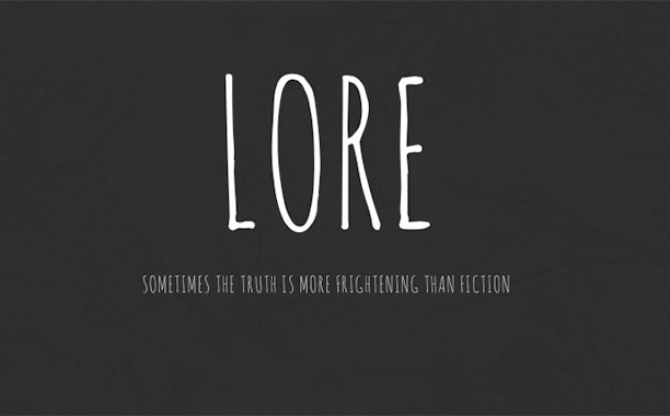 Poster per Lore, nuova serie horror Amazon