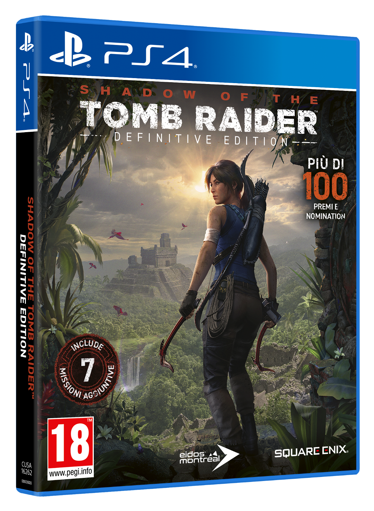 La boxart di Shadow of the Tomb Raider - Definitive Edition