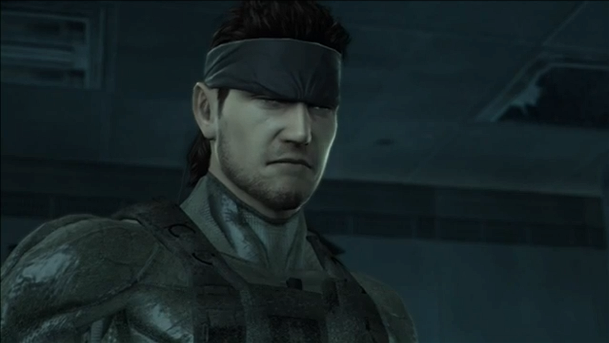Solid Snake in Metal Gear Solid 4: Guns of the Patriots