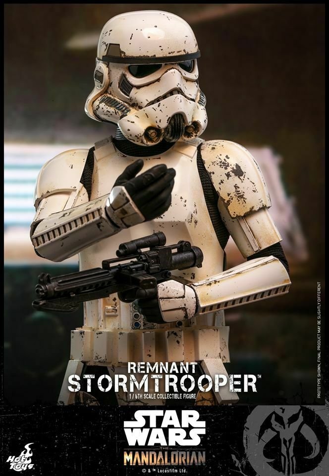 Stormtrooper, la nuova action figure di Hot Toys da The Mandalorian - mezzo busto