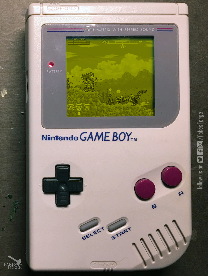 La versione Game Boy di Horizon: Zero Dawn