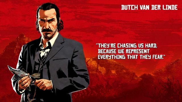 Dutch Van Der Linde è capo dell'omonima gang di Red Dead Redemption 2