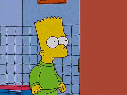 Bart e Homer in I Simpson
