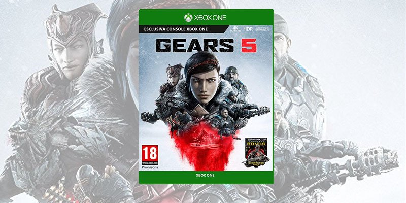 La boxart di Gears 5 per Xbox One