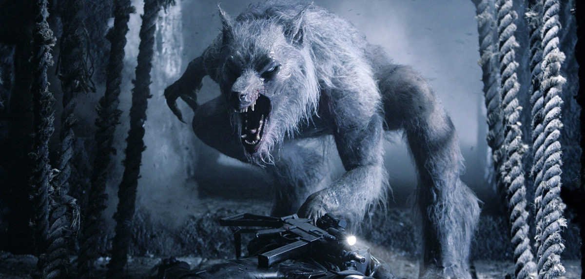 Uno dei lupi mannari della saga di Underworld
