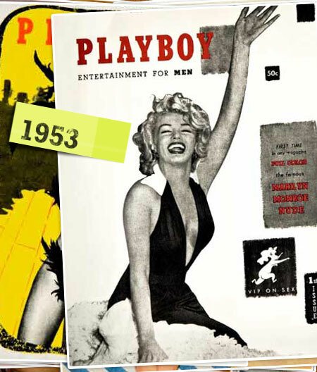 Marilyn Monroe nella storica prima cover di Playboy