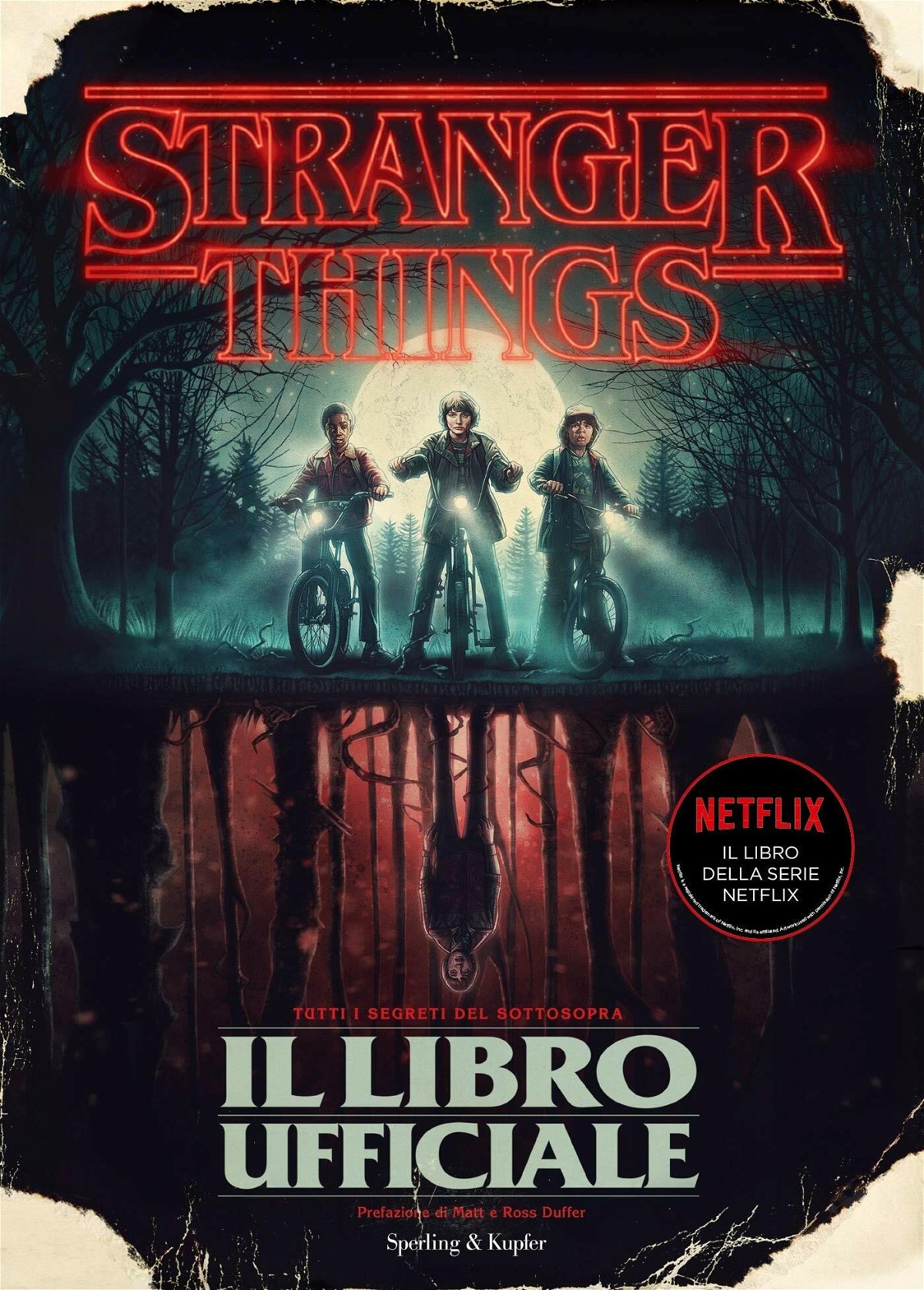 La copertina di Stranger Things il libro ufficiale