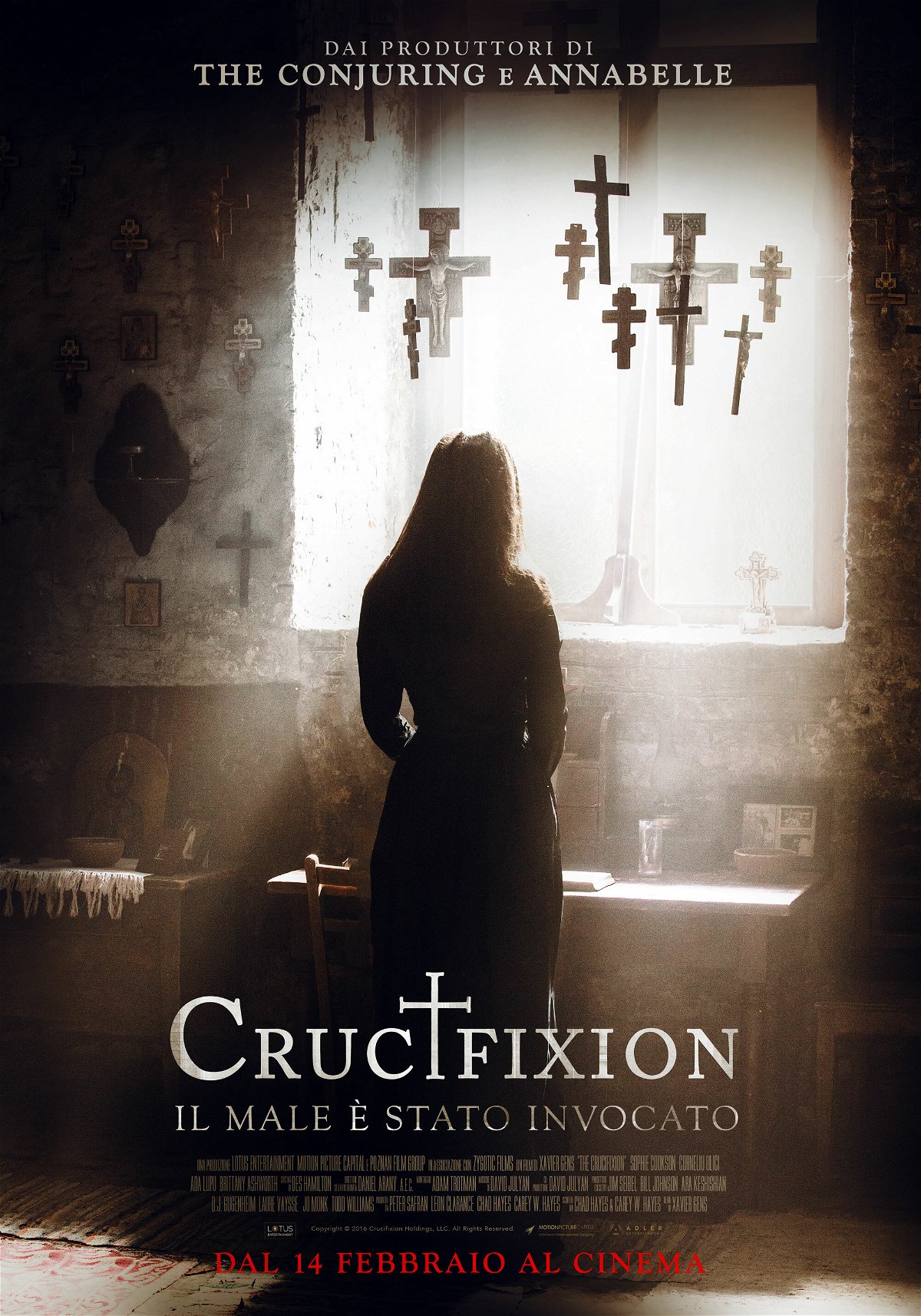Crucifixion, poster ufficiale