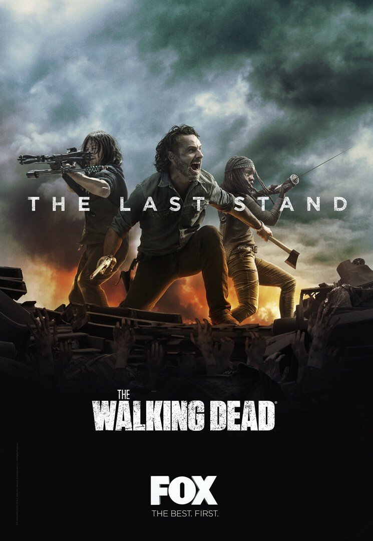 The Walking Dead, la locandina della seconda parte della stagione 8 