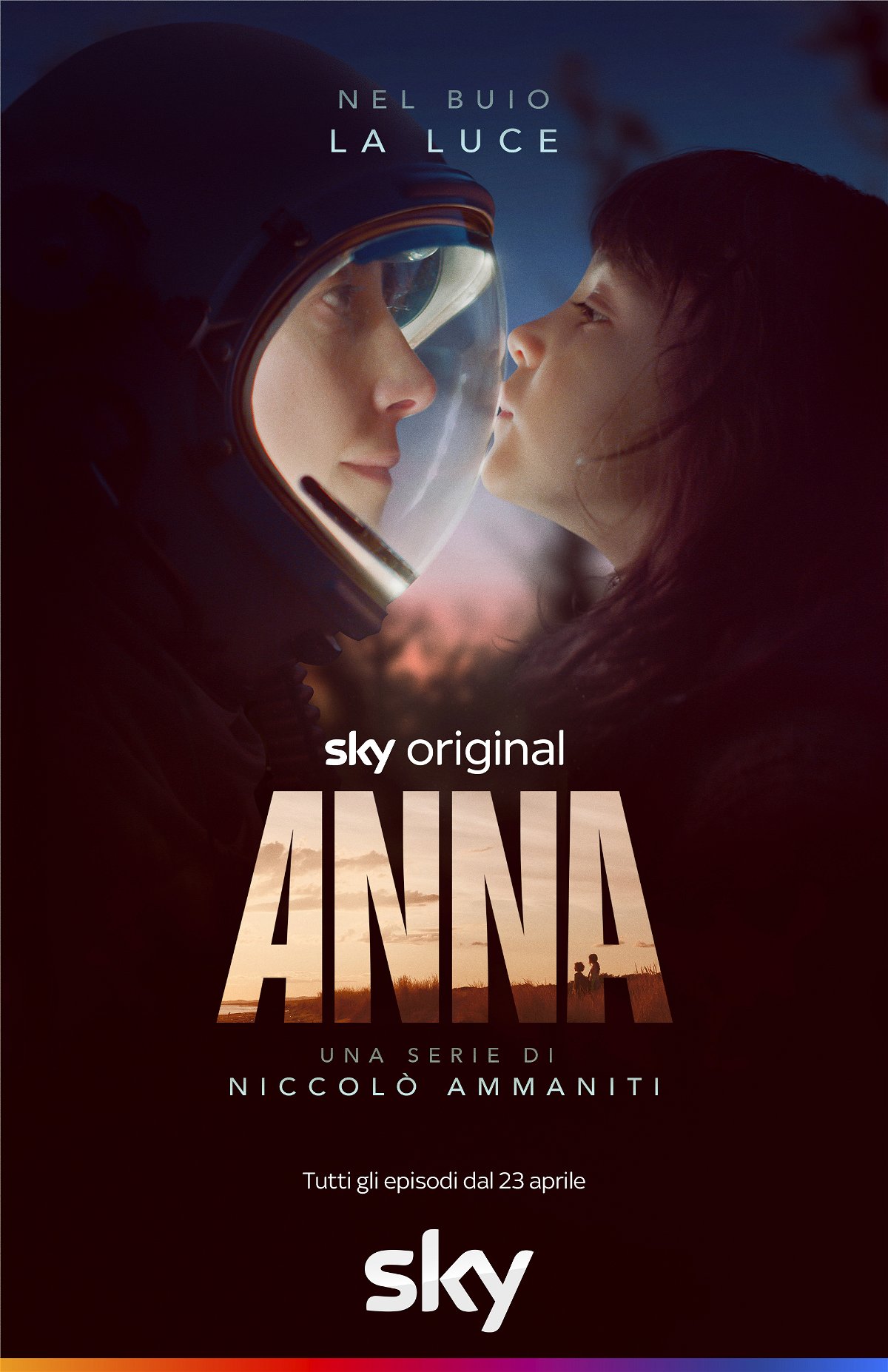 Anna, il poster della serie originale Sky