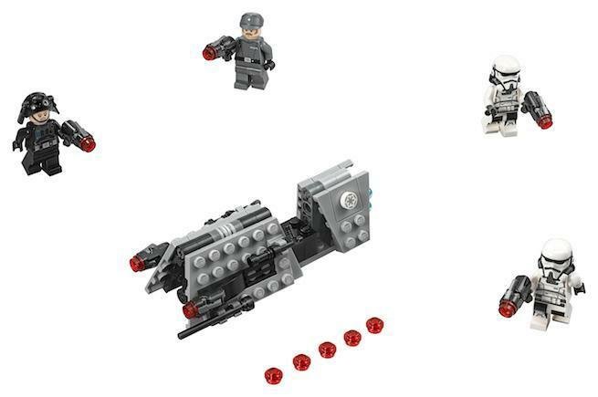 Dettagli del set di LEGO Battle Pack Pattuglia imperiale