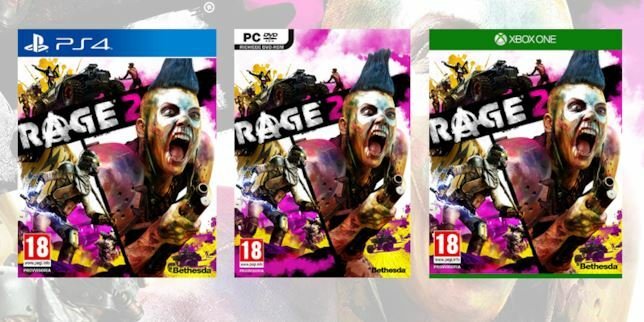 Rage 2 copertine edizioni