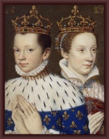 Elisabetta I e Maria Stuarda in un ritratto