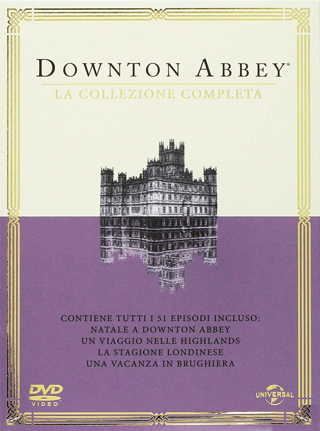 Le 6 stagioni della serie TV Downton Abbey in un cofanetto DVD