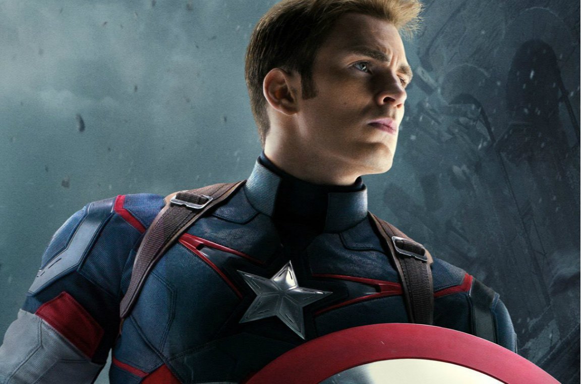 Il personaggio di Captain America in un film