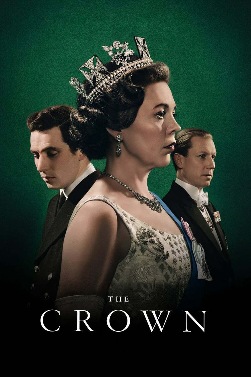 Il cast nel poster di The Crown