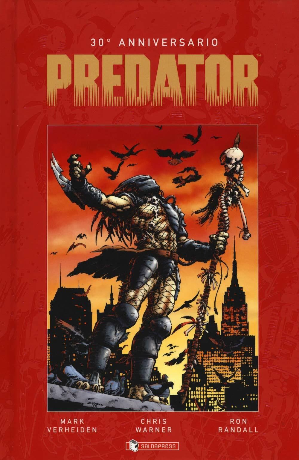 La copertina di Predator 30° Anniversario