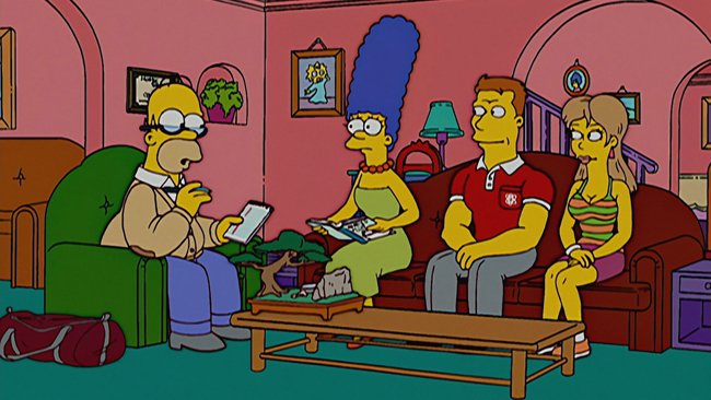 Marge e Homer Fanno Un Gioco Di Coppia, episodio 22 della stagione 17