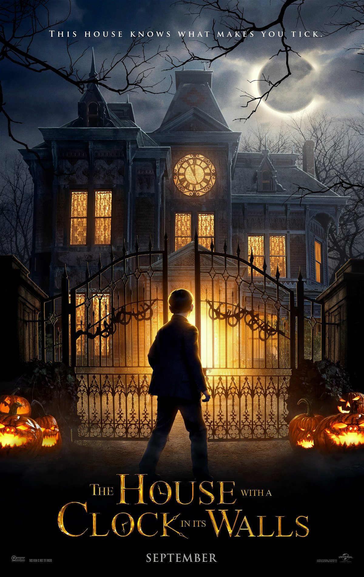 Il poster del film The House with a Clock in Its Walls