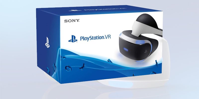 La confezione di PlayStation VR per PlayStation 4