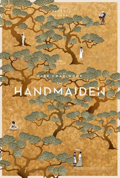 Il poster inglese di The Handmaiden