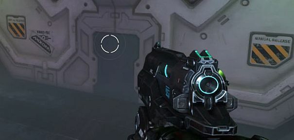 Clicca per vedere l'immagine originale L'easter egg di Fallout in Doom