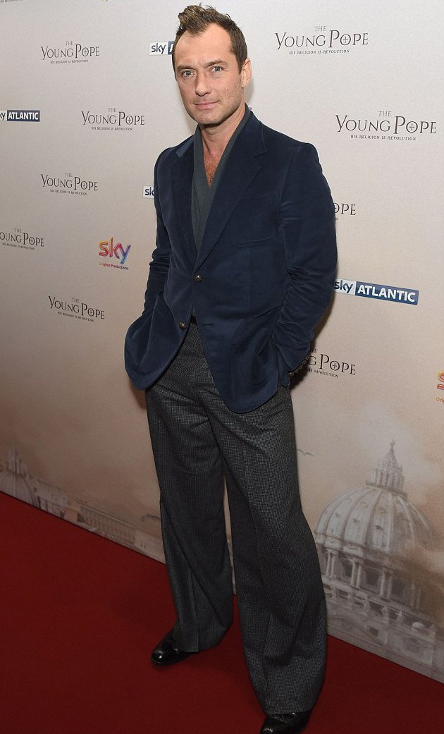 Jude Law presentazione a Londra di The Young Pope