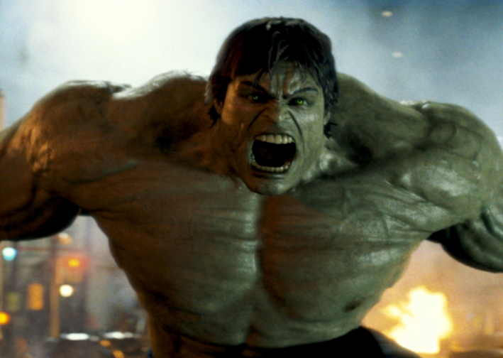 Edward Norton come Hulk in L'incredibile Hulk