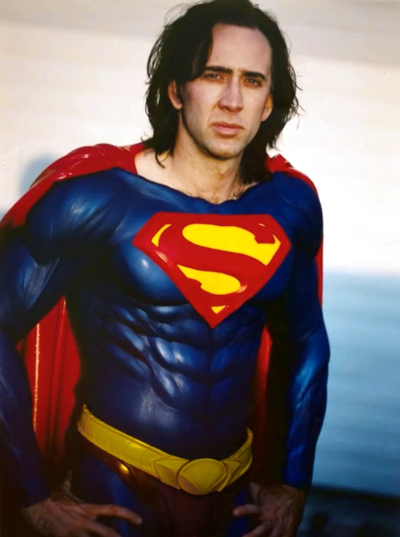 Nicolas Cage ai tempi del provino per Superman