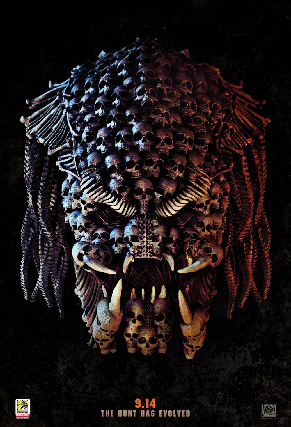 Il nuovo poster di The Predator, dal Comic-Con
