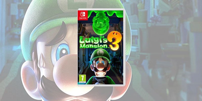 La boxart di Luigi's Mansion 3