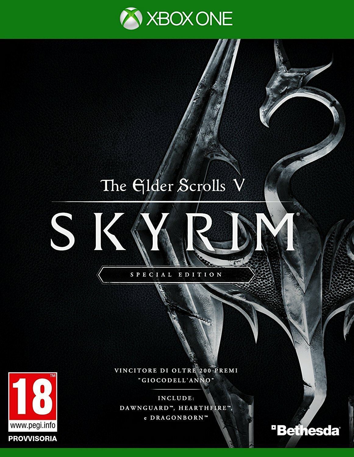  Skyrim in scontro per Xbox One, Packshot