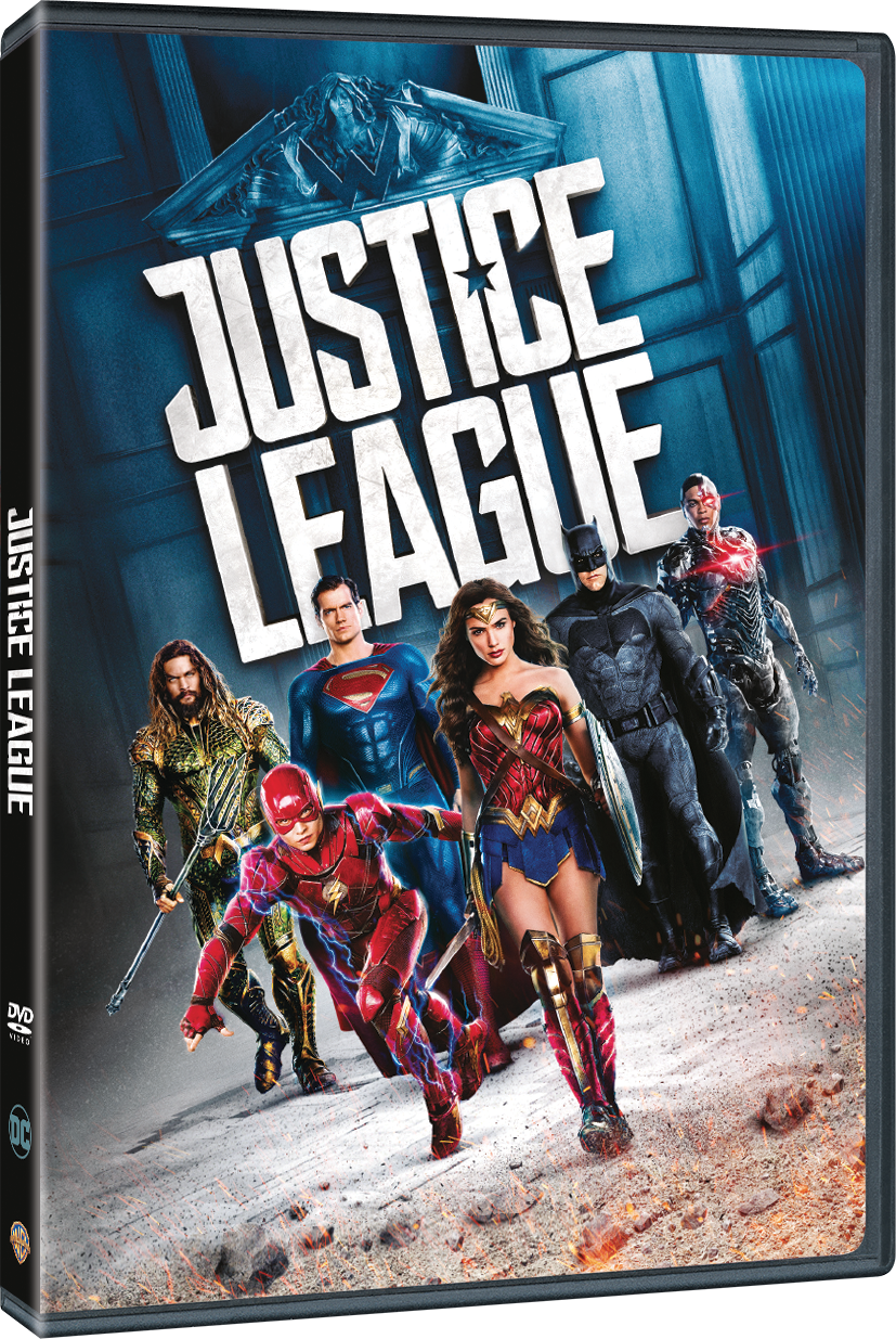Packshot di Justice League in DVD