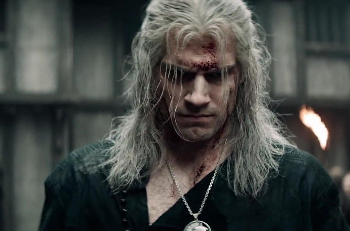 Henry Cavill nei panni di Geralt di Rivia in The Witcher