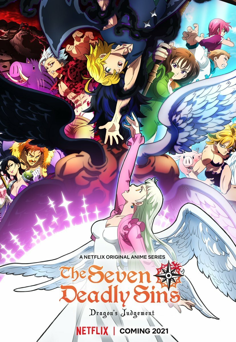 The Seven Deadly Sins poster quarta stagione