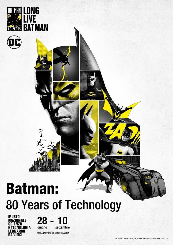 Batman mostra museo scienza e tecnologia