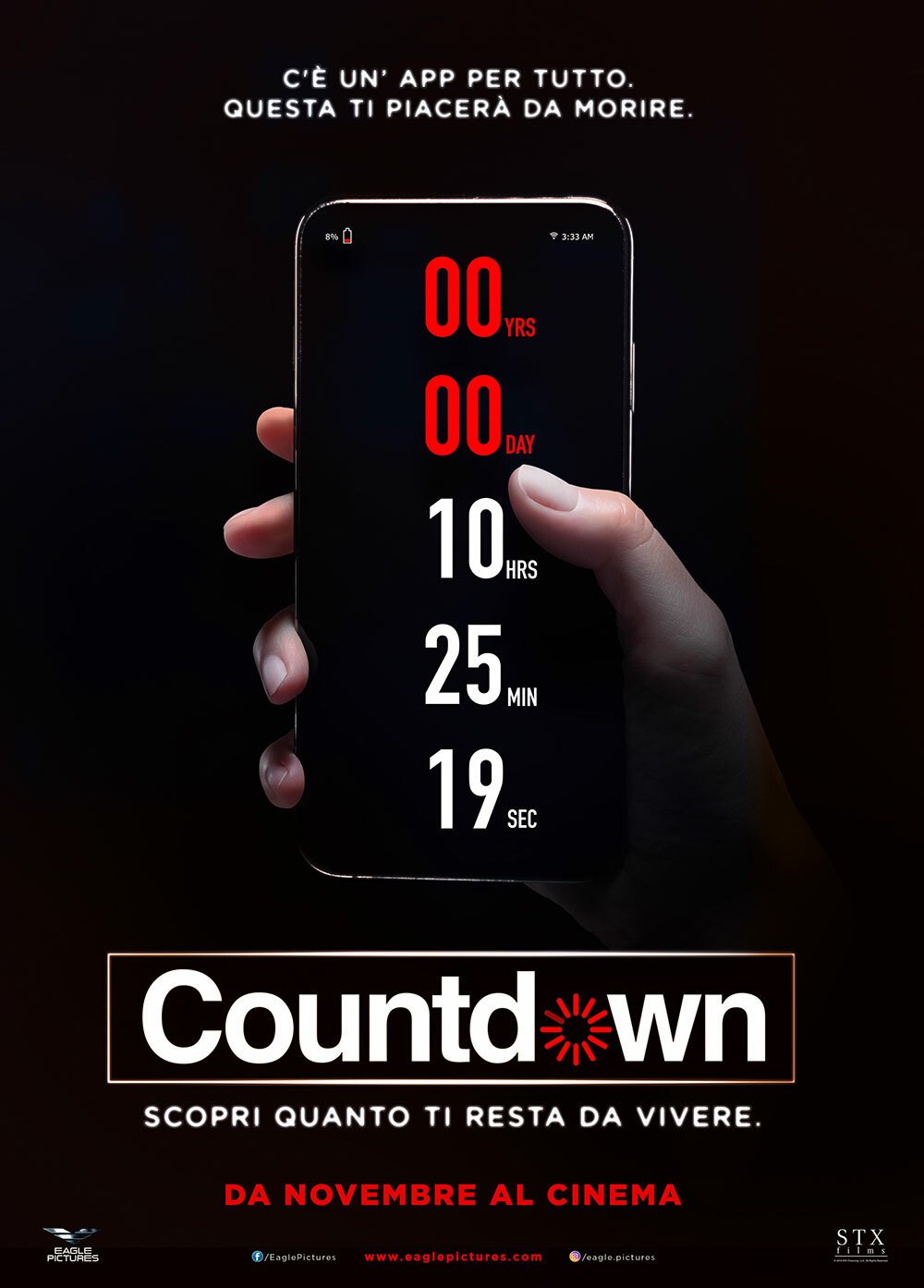 Il poster di Countdown