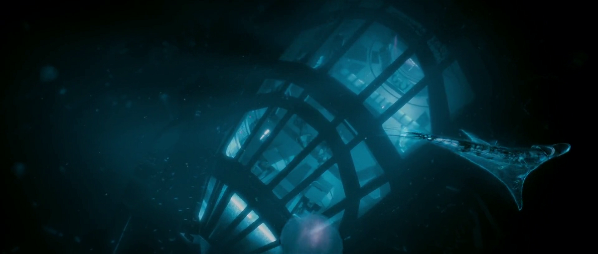 Il fondale marino di Tanis nel film Pandorum - L'universo parallelo