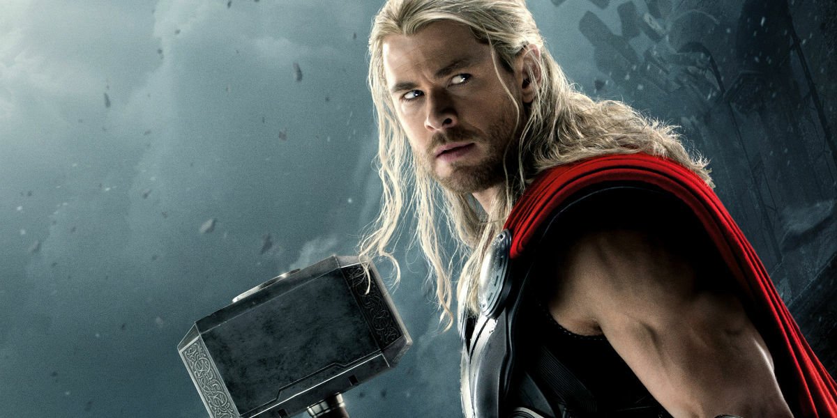 Chris Hemsworth nei panni dell'eroe Marvel Thor