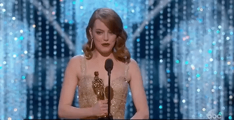 Copertina di Adele e la gioia per la vittoria di Emma Stone agli Oscar 2017