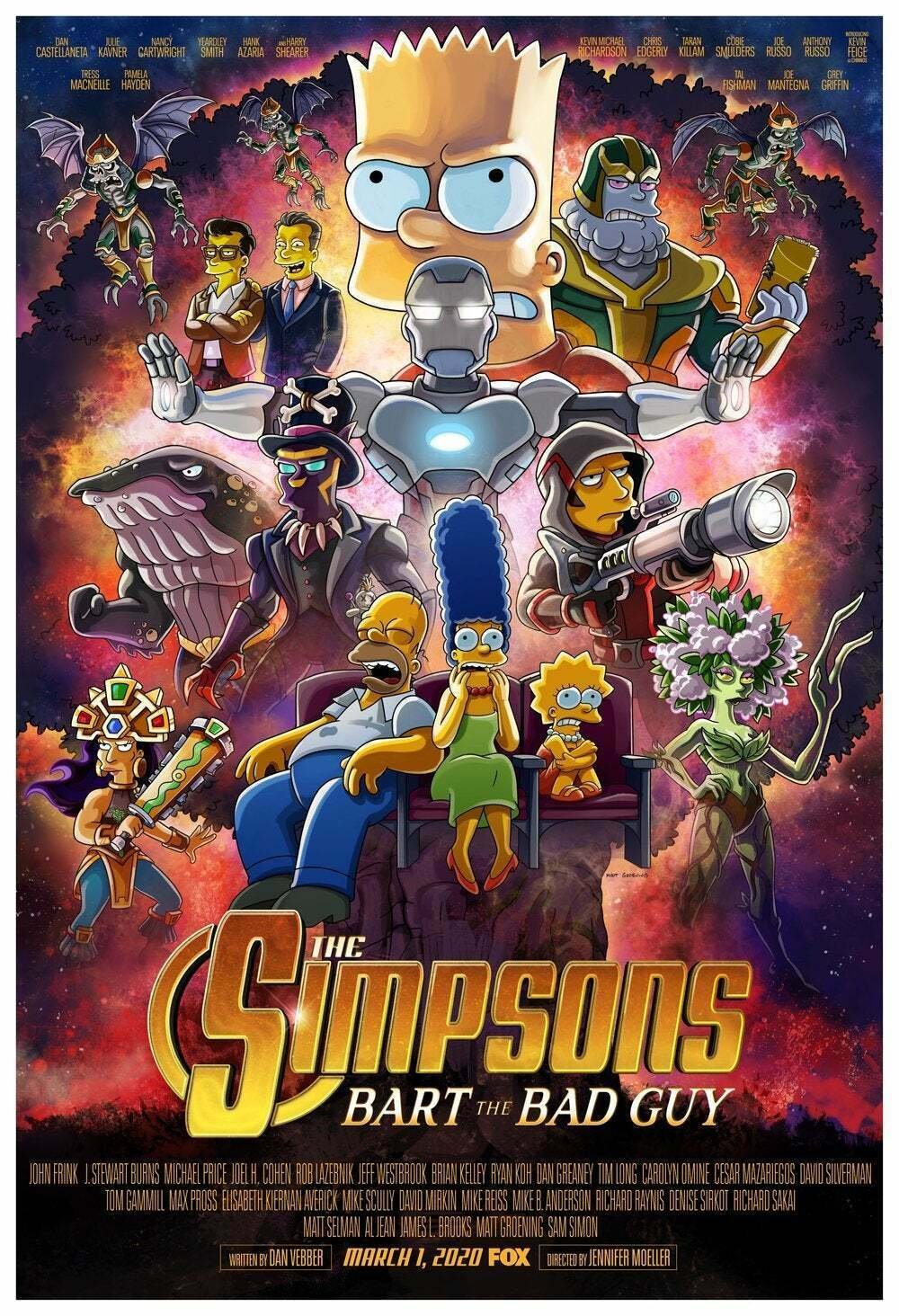 I Simpsons poster speciale per Bart The Bad Guy
