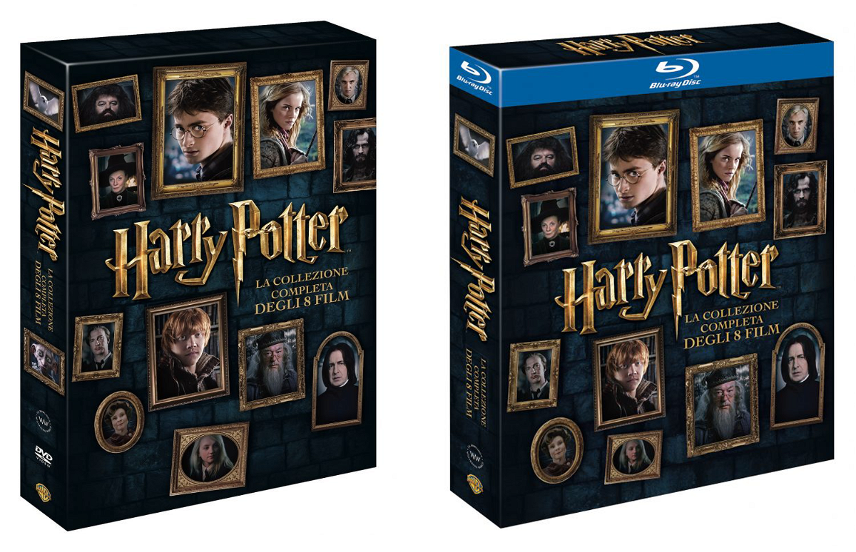 Il cofanetto da collezione dei film di Harry Potter (nuova edizione 2016)