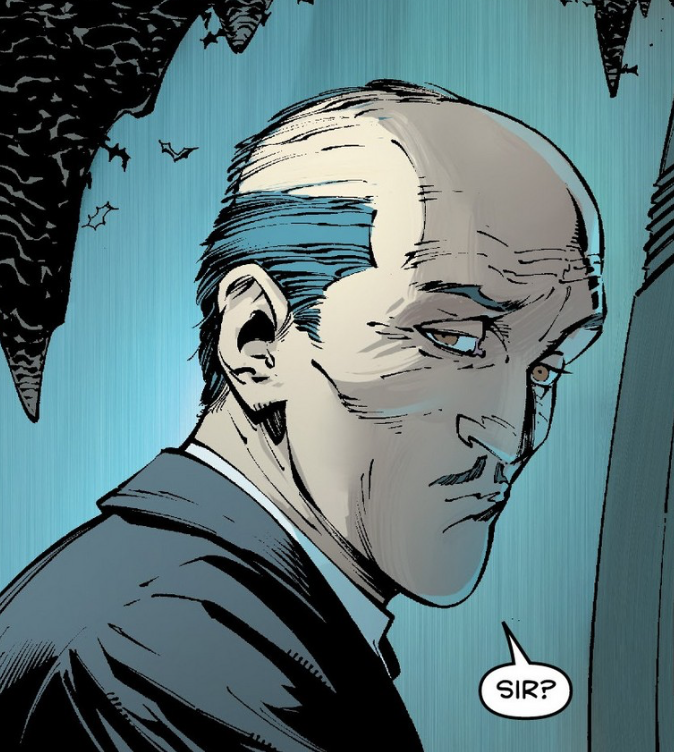 Alfred nei fumetti di Batman