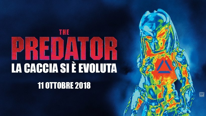 Il poster italiano di The Predator