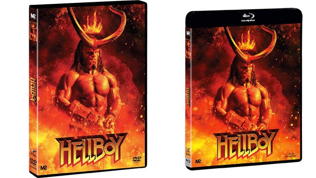 Hellboy - il film nei formati Home Video DVD e Blu-ray