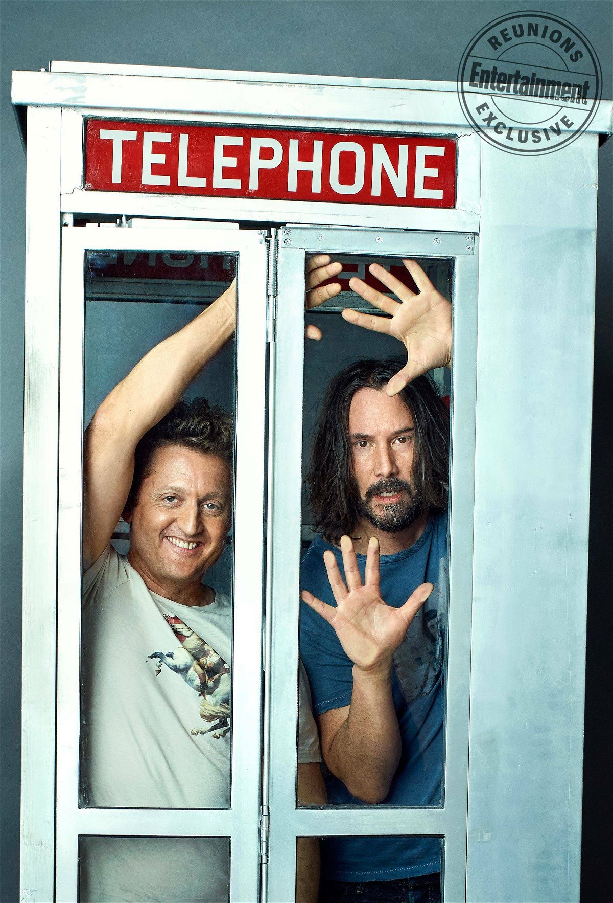 Keanu Reeves e Alex Winter nei panni di Bill & Ted