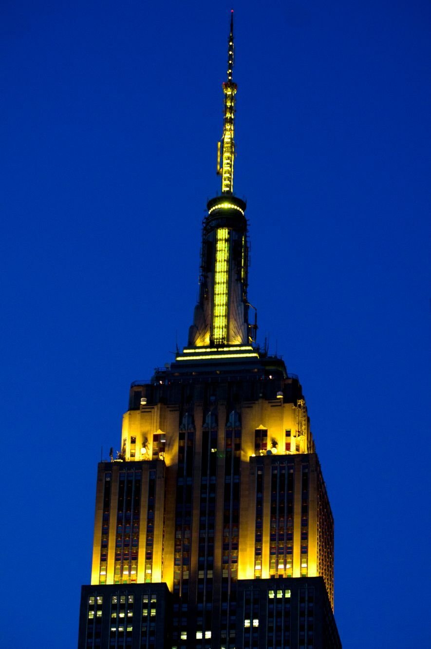 L'Empire State Building di NY per I Simpson